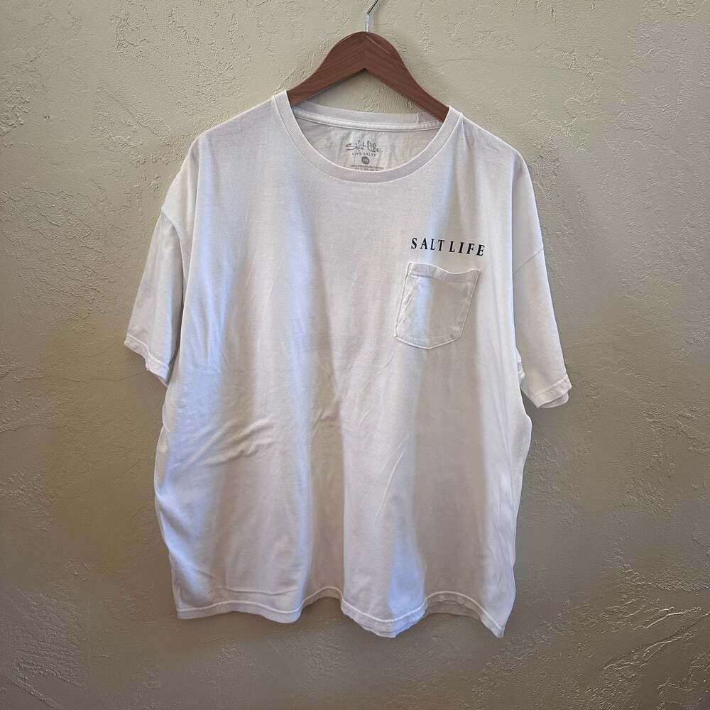 Salt Life "Chasing Tail Since 03" Lobster Graphic Pocket T-Shirt, 2XL